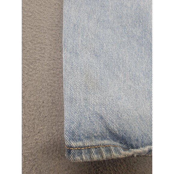 Levis SilverTab 94 Baggy Jeans Womens 30x31 Light Wash Distressed Denim loose - Picture 16 of 16